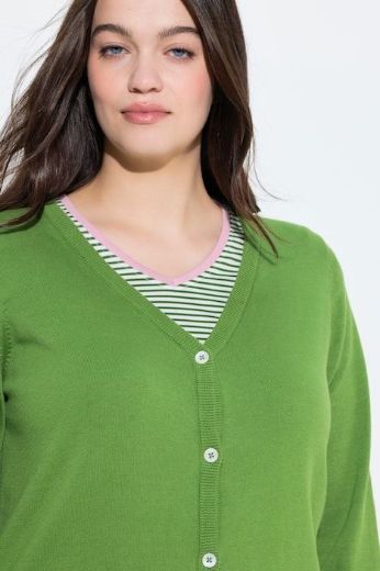 Moda za polnejše Kardigan na kopčanje plus velikost, xxl, Ulla Popken in Johann Popken (JP1880)