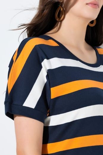 Moda za polnejše Majica kratkih rukava plus velikost, xxl, Ulla Popken in Johann Popken (JP1880)