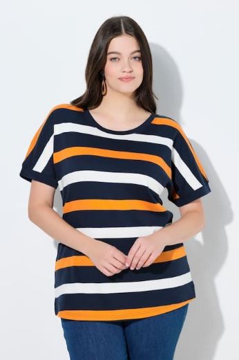 Moda za polnejše Majica kratkih rukava plus velikost, xxl, Ulla Popken in Johann Popken (JP1880)