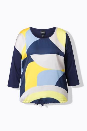 Moda za polnejše Majica 3/4 rukava okruglog ovratnika plus velikost, xxl, Ulla Popken in Johann Popken (JP1880)