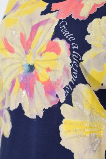 Moda za polnejše Majica kratkih rukava okruglog ovratnika plus velikost, xxl, Ulla Popken in Johann Popken (JP1880)