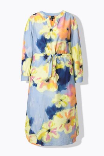 Moda za polnejše Haljina maxi dugih rukava A kroja plus velikost, xxl, Ulla Popken in Johann Popken (JP1880)