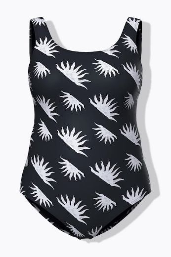 Moda za polnejše Kupaći kostim jednodijelni plus velikost, xxl, Ulla Popken in Johann Popken (JP1880)