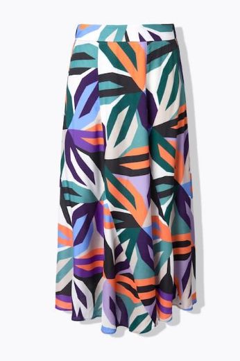 Moda za polnejše Suknja maxi A kroja plus velikost, xxl, Ulla Popken in Johann Popken (JP1880)