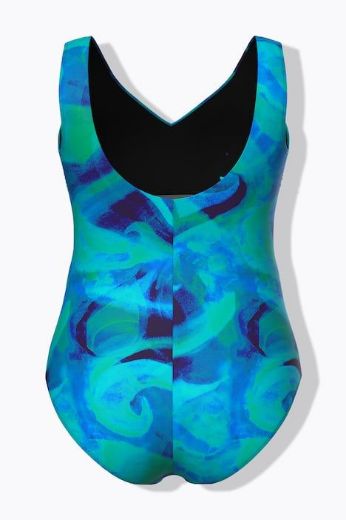 Moda za polnejše Kupaći kostim jednodijelni plus velikost, xxl, Ulla Popken in Johann Popken (JP1880)