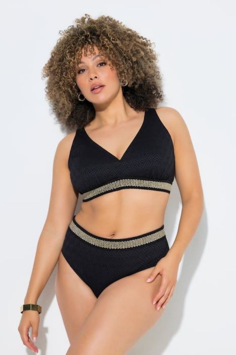 Moda za polnejše Kupaći kostim dvodijelni plus velikost, xxl, Ulla Popken in Johann Popken (JP1880)