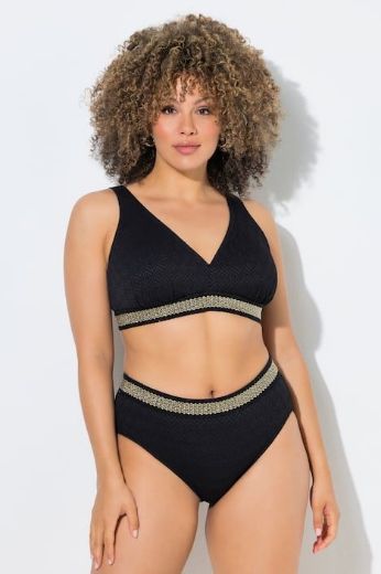 Moda za polnejše Kupaći kostim dvodijelni plus velikost, xxl, Ulla Popken in Johann Popken (JP1880)