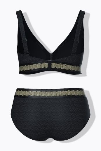 Moda za polnejše Kupaći kostim dvodijelni plus velikost, xxl, Ulla Popken in Johann Popken (JP1880)