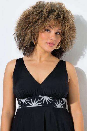 Moda za polnejše Kupaći kostim haljina plus velikost, xxl, Ulla Popken in Johann Popken (JP1880)