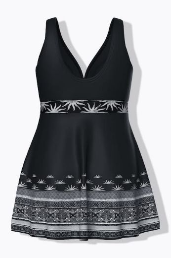 Moda za polnejše Kupaći kostim haljina plus velikost, xxl, Ulla Popken in Johann Popken (JP1880)