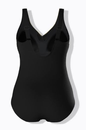 Moda za polnejše Kupaći kostim jednodijelni plus velikost, xxl, Ulla Popken in Johann Popken (JP1880)