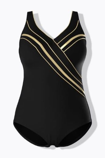 Moda za polnejše Kupaći kostim jednodijelni plus velikost, xxl, Ulla Popken in Johann Popken (JP1880)