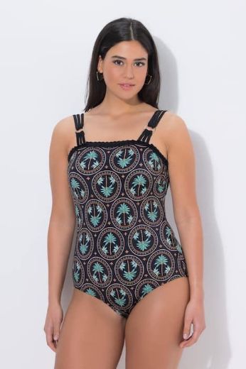 Moda za polnejše Kupaći kostim jednodijelni plus velikost, xxl, Ulla Popken in Johann Popken (JP1880)