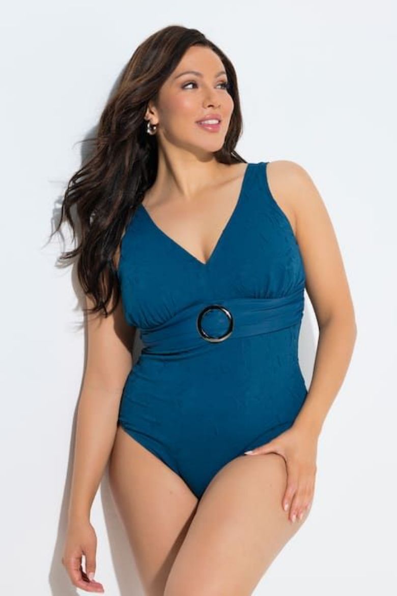 Moda za polnejše Kupaći kostim jednodijelni plus velikost, xxl, Ulla Popken in Johann Popken (JP1880)