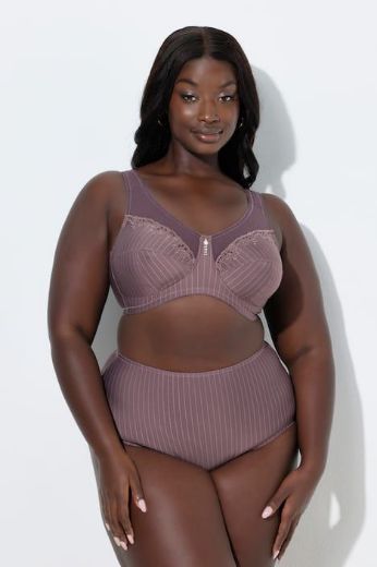 Moda za polnejše Grudnjak s kristalnim privjeskom plus velikost, xxl, Ulla Popken in Johann Popken (JP1880)