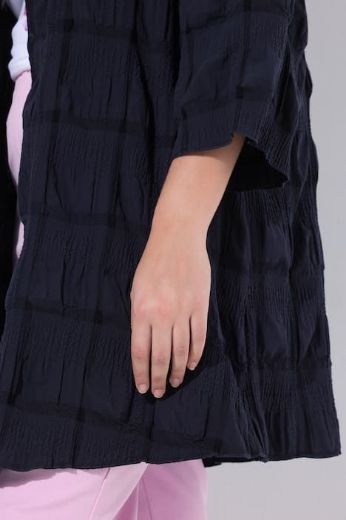 Moda za polnejše Jakna s 3/4 rukavima bez kopčanja plus velikost, xxl, Ulla Popken in Johann Popken (JP1880)