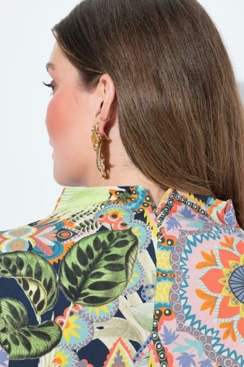 Moda za polnejše Bluza dugih rukava s printom plus velikost, xxl, Ulla Popken in Johann Popken (JP1880)