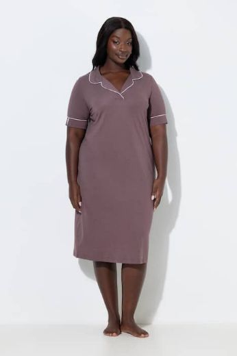 Moda za polnejše Spavaćica kratkih rukava plus velikost, xxl, Ulla Popken in Johann Popken (JP1880)