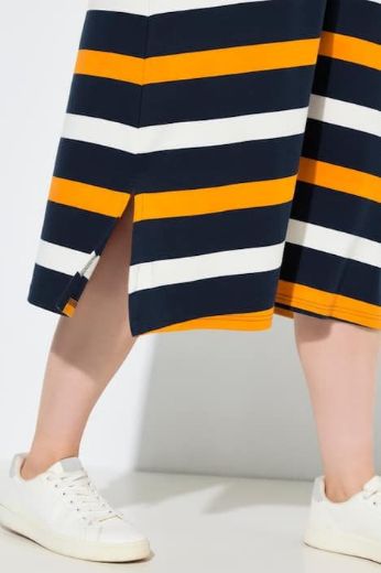 Moda za polnejše Haljina midi kratkih rukava plus velikost, xxl, Ulla Popken in Johann Popken (JP1880)