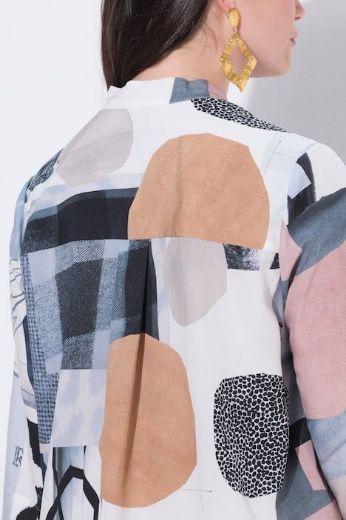 Moda za polnejše Tunika 3/4 rukava plus velikost, xxl, Ulla Popken in Johann Popken (JP1880)