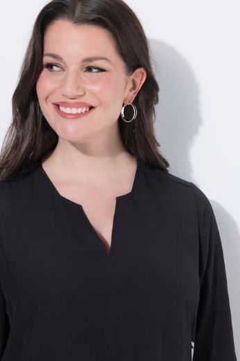 Moda za polnejše Haljina midi 3/4 rukava plus velikost, xxl, Ulla Popken in Johann Popken (JP1880)