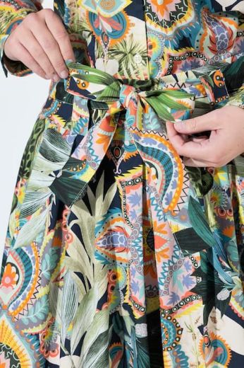 Moda za polnejše Suknja midi A kroja plus velikost, xxl, Ulla Popken in Johann Popken (JP1880)