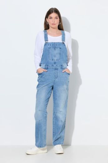 Moda za polnejše Kombinezon od trapera na tregere plus velikost, xxl, Ulla Popken in Johann Popken (JP1880)