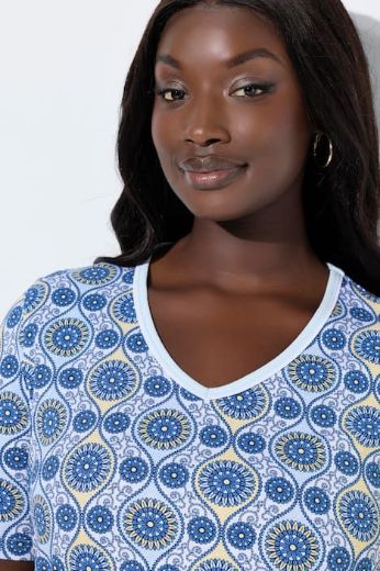 Moda za polnejše Spavaćica kratkih rukava 2 komada plus velikost, xxl, Ulla Popken in Johann Popken (JP1880)