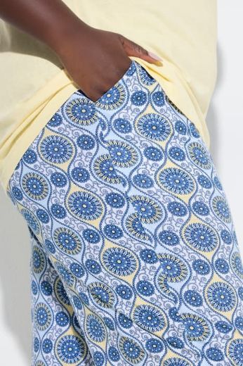 Moda za polnejše Pidžama kratkih rukava i dugih nogavica set od 3 djela plus velikost, xxl, Ulla Popken in Johann Popken (JP1880)