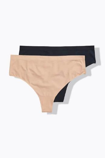 Moda za polnejše Gaćice tange 2 komada plus velikost, xxl, Ulla Popken in Johann Popken (JP1880)