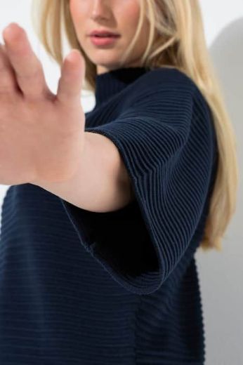 Moda za polnejše Pulover 3/4 rukava plus velikost, xxl, Ulla Popken in Johann Popken (JP1880)