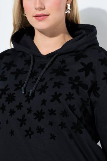 Moda za polnejše Majica dugih rukava s kapuljačom plus velikost, xxl, Ulla Popken in Johann Popken (JP1880)