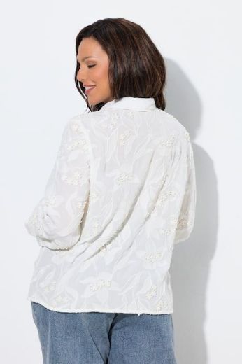 Moda za polnejše Bluza dugih rukava A kroja plus velikost, xxl, Ulla Popken in Johann Popken (JP1880)