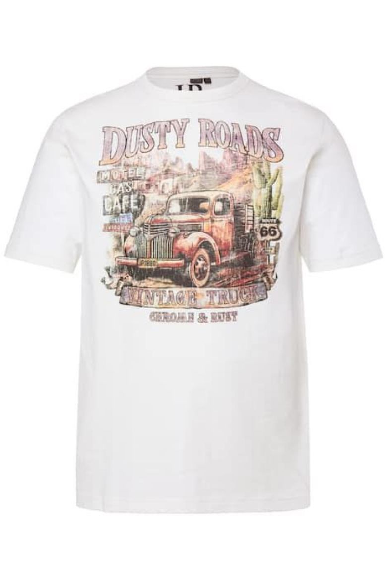 Moda za polnejše Majica kratkih rukava plus velikost, xxl, Ulla Popken in Johann Popken (JP1880)