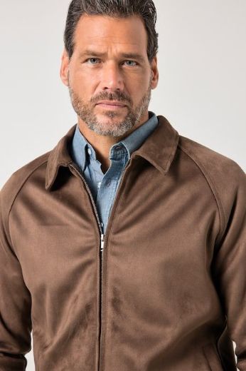 Moda za polnejše Jakna lagana u izgledu kože plus velikost, xxl, Ulla Popken in Johann Popken (JP1880)