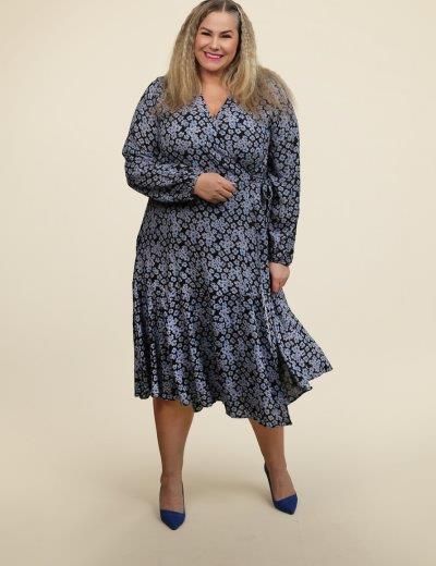 Obleka za polnejše ženske in moške, plus velikost Obleka xxl Ulla Popken in Johann Popken (JP1880)