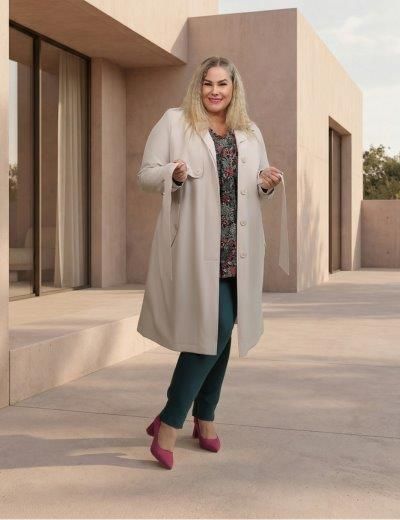 Plašči in dežni plašči za polnejše ženske in moške, plus velikost Plašči in dežni plašči xxl Ulla Popken in Johann Popken (JP1880)