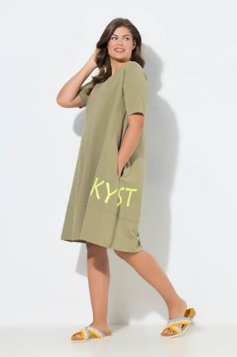 Moda za polnejše Haljina sa grafičkim printom plus velikost, xxl, Ulla Popken in Johann Popken (JP1880)