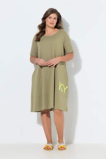 Moda za polnejše Haljina sa grafičkim printom plus velikost, xxl, Ulla Popken in Johann Popken (JP1880)