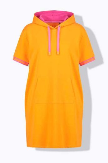 Moda za polnejše Haljina kratkih rukava s kapuljačom plus velikost, xxl, Ulla Popken in Johann Popken (JP1880)