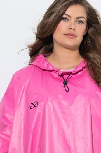 Moda za polnejše Kabanica kratkih rukava s kapuljačom plus velikost, xxl, Ulla Popken in Johann Popken (JP1880)