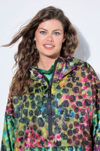 Moda za polnejše Kabanica dugih rukava s kapuljačom plus velikost, xxl, Ulla Popken in Johann Popken (JP1880)