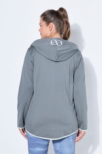 Moda za polnejše Majica dugih rukava s kapuljačom plus velikost, xxl, Ulla Popken in Johann Popken (JP1880)