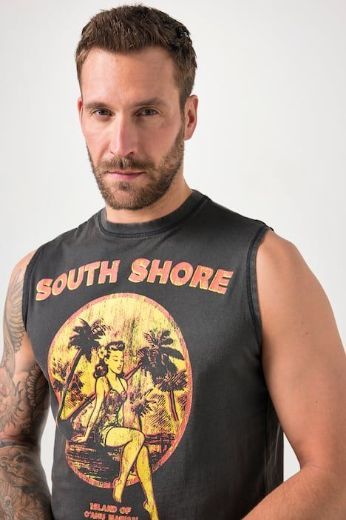 Moda za polnejše Majica bez rukava plus velikost, xxl, Ulla Popken in Johann Popken (JP1880)