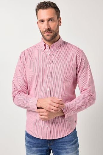 Moda za polnejše Košulja dugih rukava na pruge plus velikost, xxl, Ulla Popken in Johann Popken (JP1880)