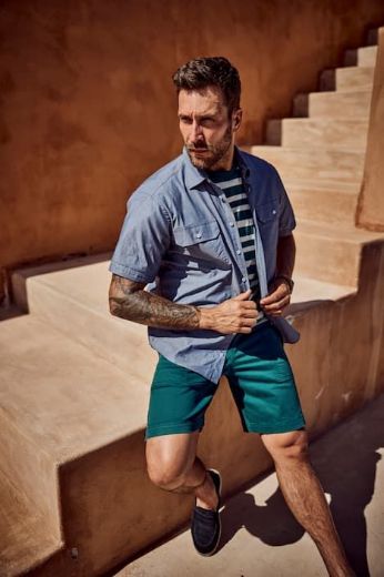 Moda za polnejše Košulja kratkih rukava sa 2 džepa plus velikost, xxl, Ulla Popken in Johann Popken (JP1880)