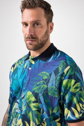 Moda za polnejše Majica polo kratkih rukava plus velikost, xxl, Ulla Popken in Johann Popken (JP1880)