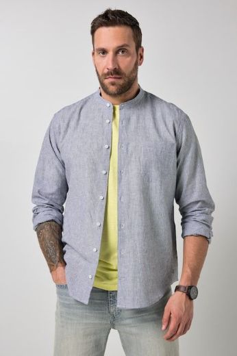 Moda za polnejše Košulja dugih rukava na pruge plus velikost, xxl, Ulla Popken in Johann Popken (JP1880)