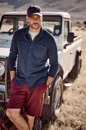 Moda za polnejše Košulja dugih rukava s džepovima plus velikost, xxl, Ulla Popken in Johann Popken (JP1880)