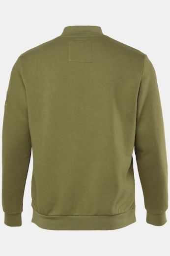 Moda za polnejše Majica dugih rukava s patentnim zatvaračem plus velikost, xxl, Ulla Popken in Johann Popken (JP1880)